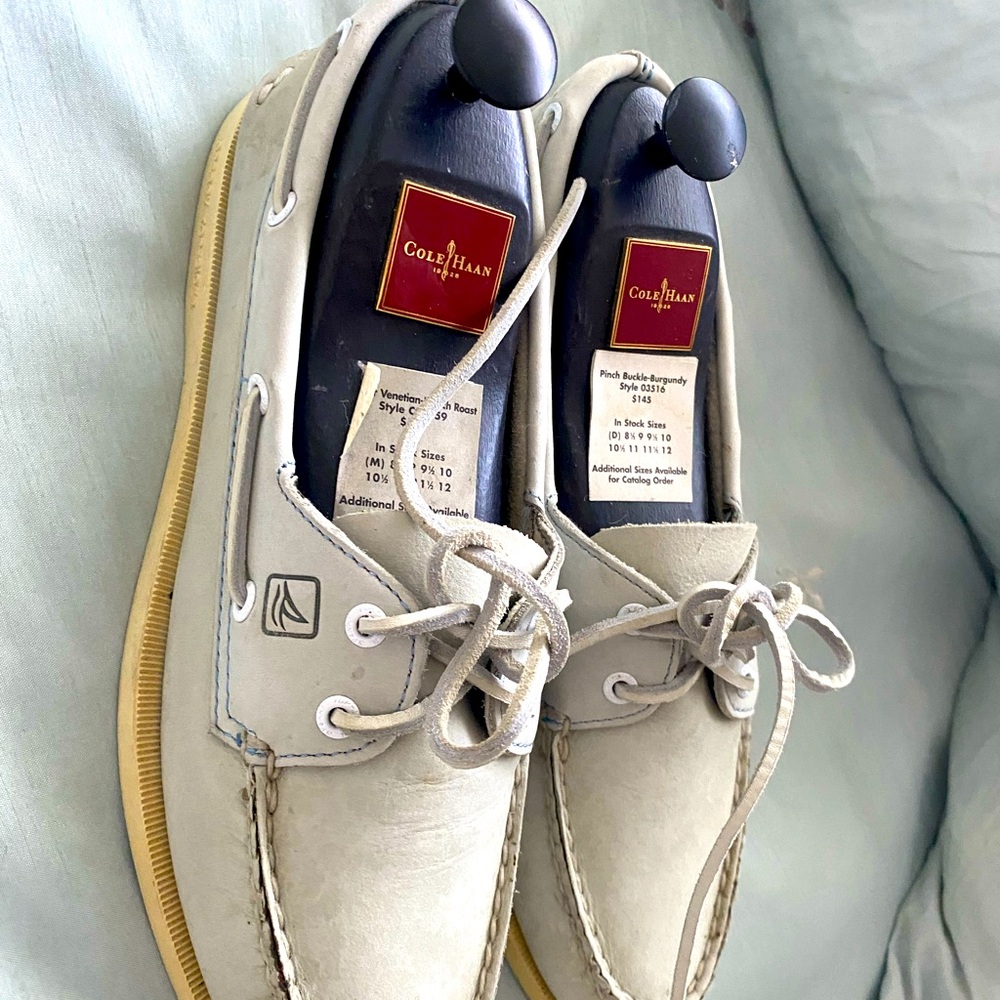 Light blue ladies, Sperry top cider shoes